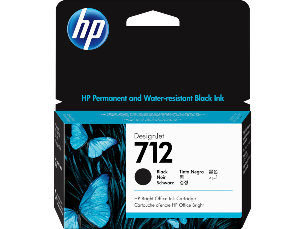 Originalna HP tinta 3ED70A Black 712 za štampače T230, T630, T650