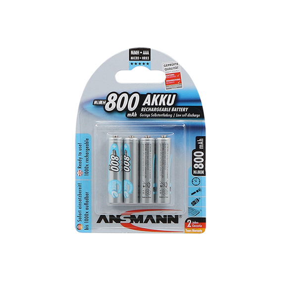 AN Bat HR03 800mAh 4/1 baterija sa prikazanim kapacitetom i modelom