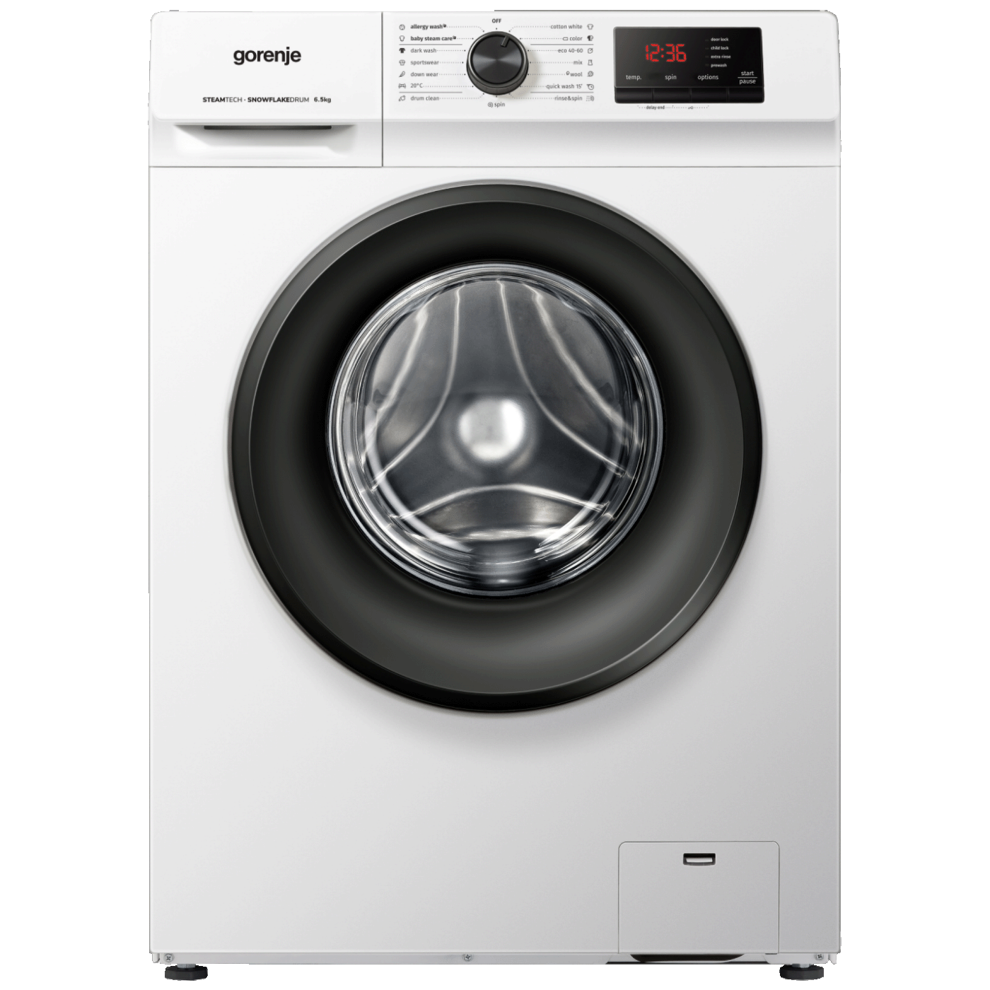 Gorenje mašina za veš 6 kg sa belim kućištem i LED displejem