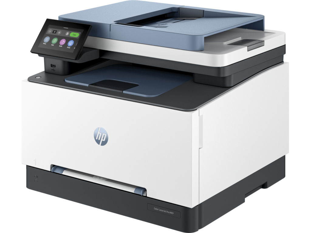 HP Color LaserJet MFP 3303fdw laser štampač sa kompaktnim dizajnom i bočnim panelom za upravljanje