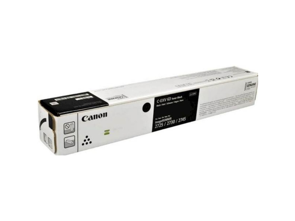 Originalni Canon toner CEXV63 Black za laserske štampače
