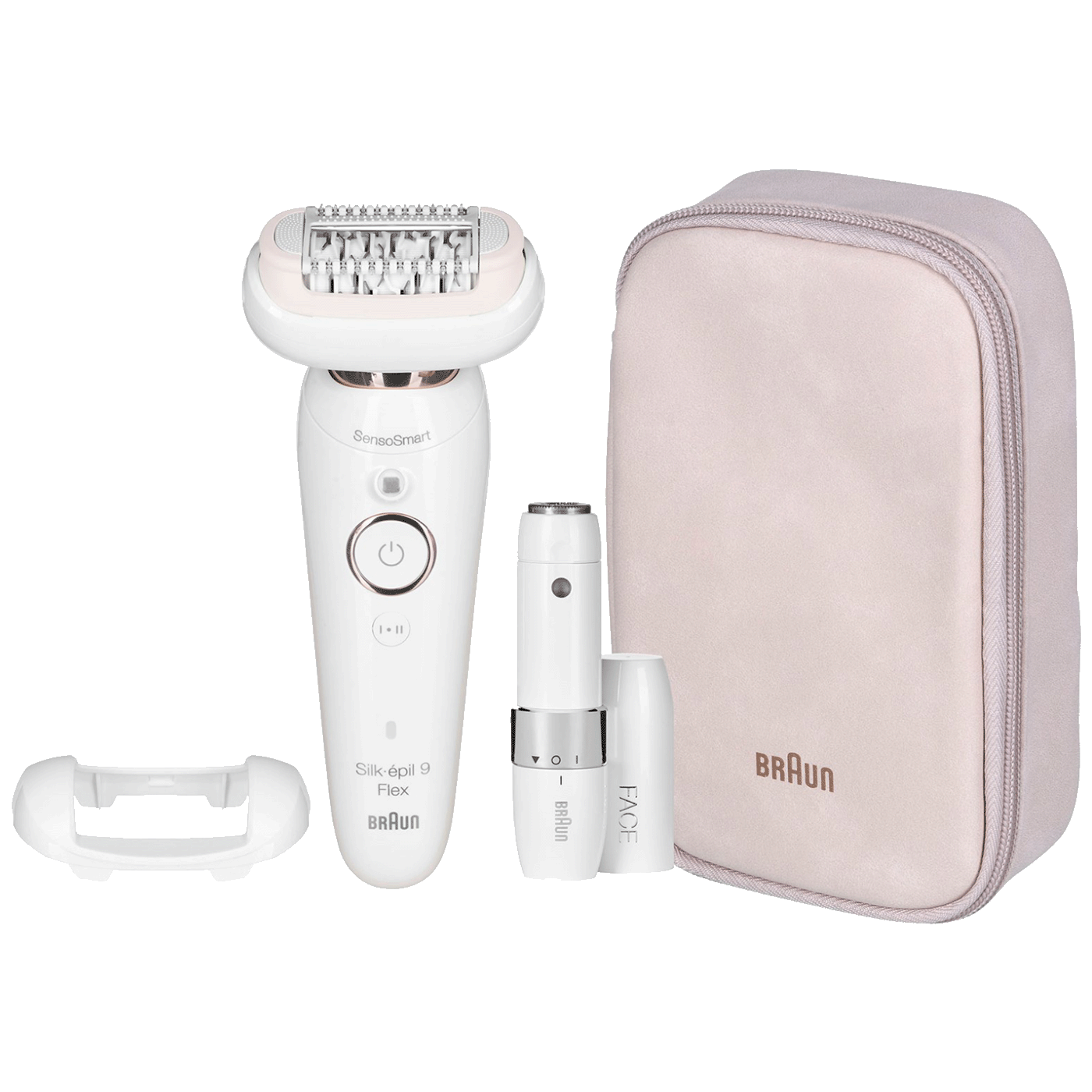 Braun Silk-epil 9 Flex epilator sa fleksibilnom glavom i nastavcima