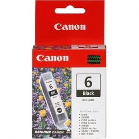 Originalni Canon BCI-6 crni toner za štampače, pakovanje