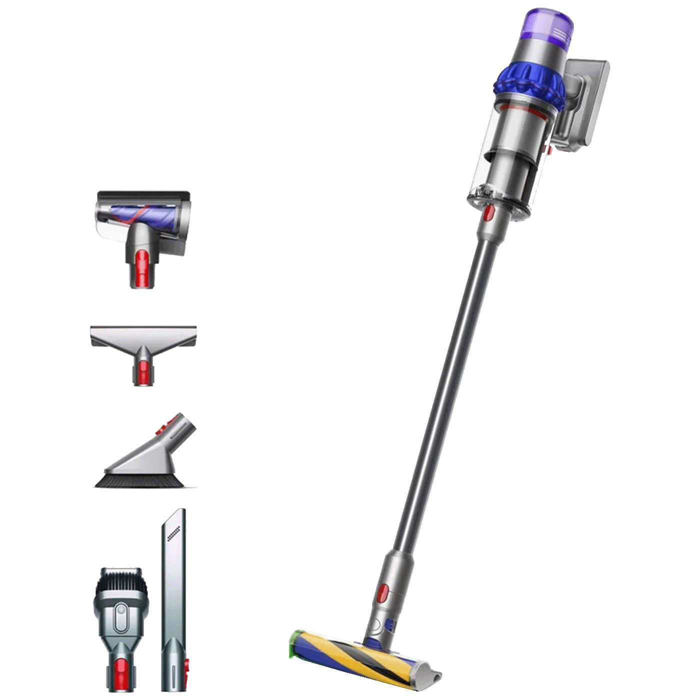 Dyson V15 Detect Fluffy bežični usisavač sa Fluffy Optic glavom i LCD ekranom