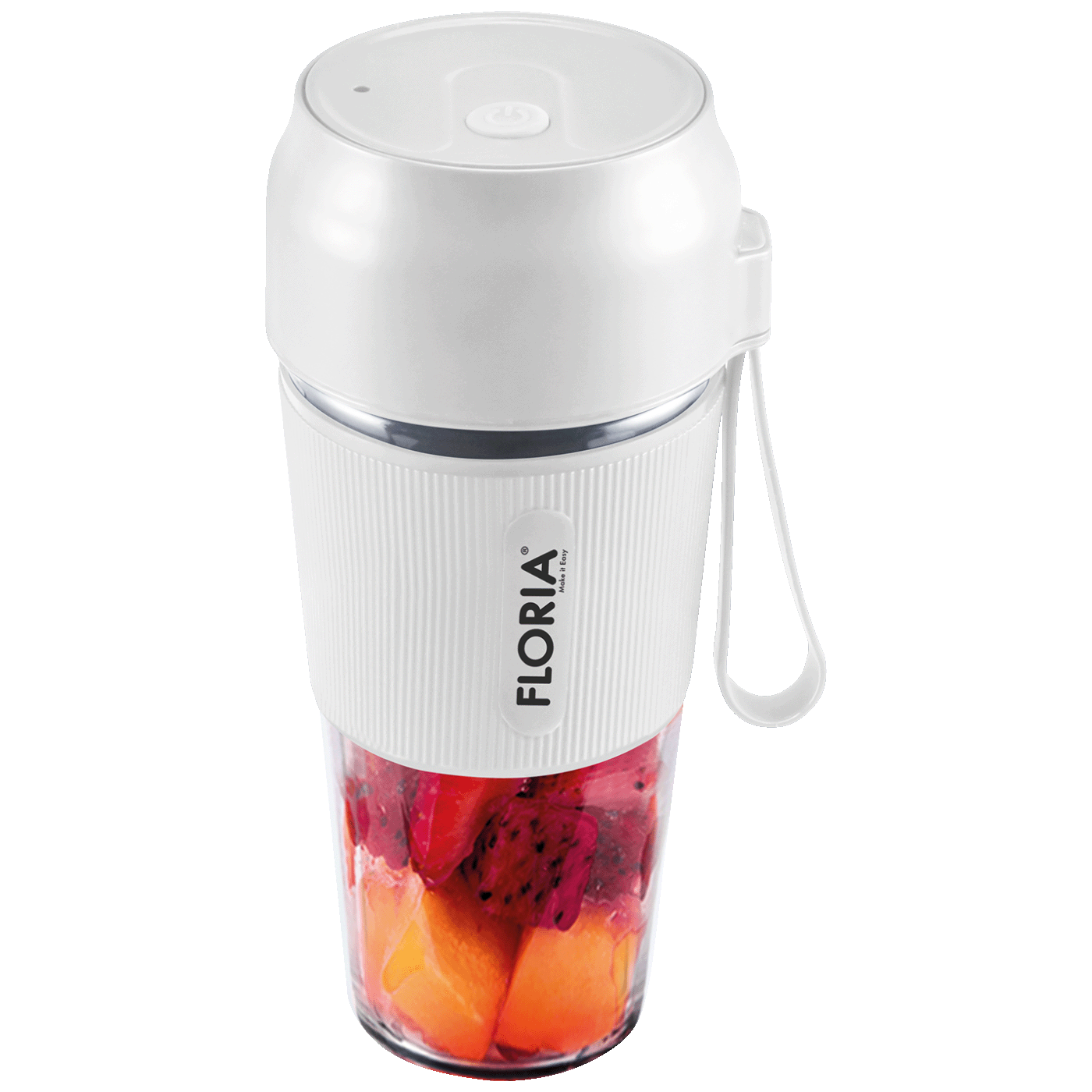 Floria bežični blender za smoothie sa čeličnim sečivima i crvenim kućištem