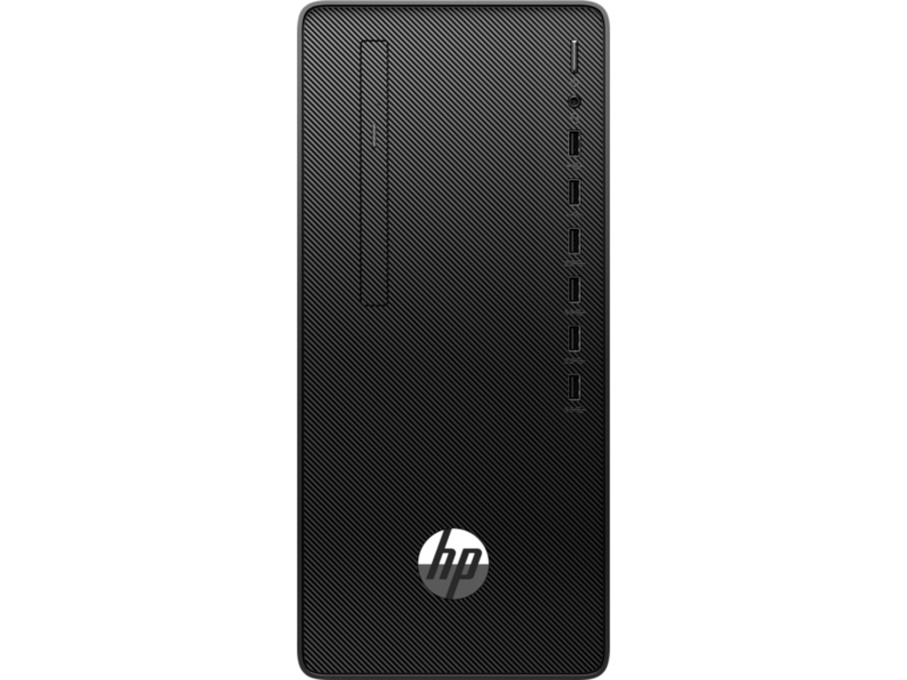 HP 295 G8 MT računar sa crnom kućištem i osnovnim periferijama