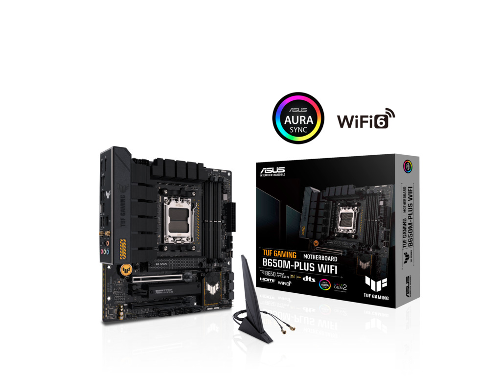 ASUS TUF GAMING B650M-PLUS WIFI matična ploča sa AM5 soketom i DDR5 podrškom