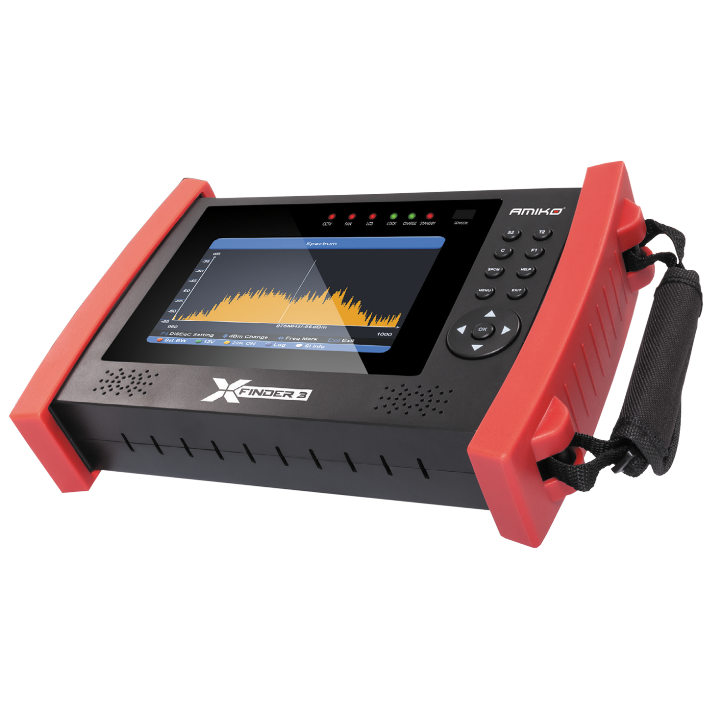 Amiko X-FINDER 3 mjerni instrument sa 7" LCD zaslonom i daljinskim upravljačem