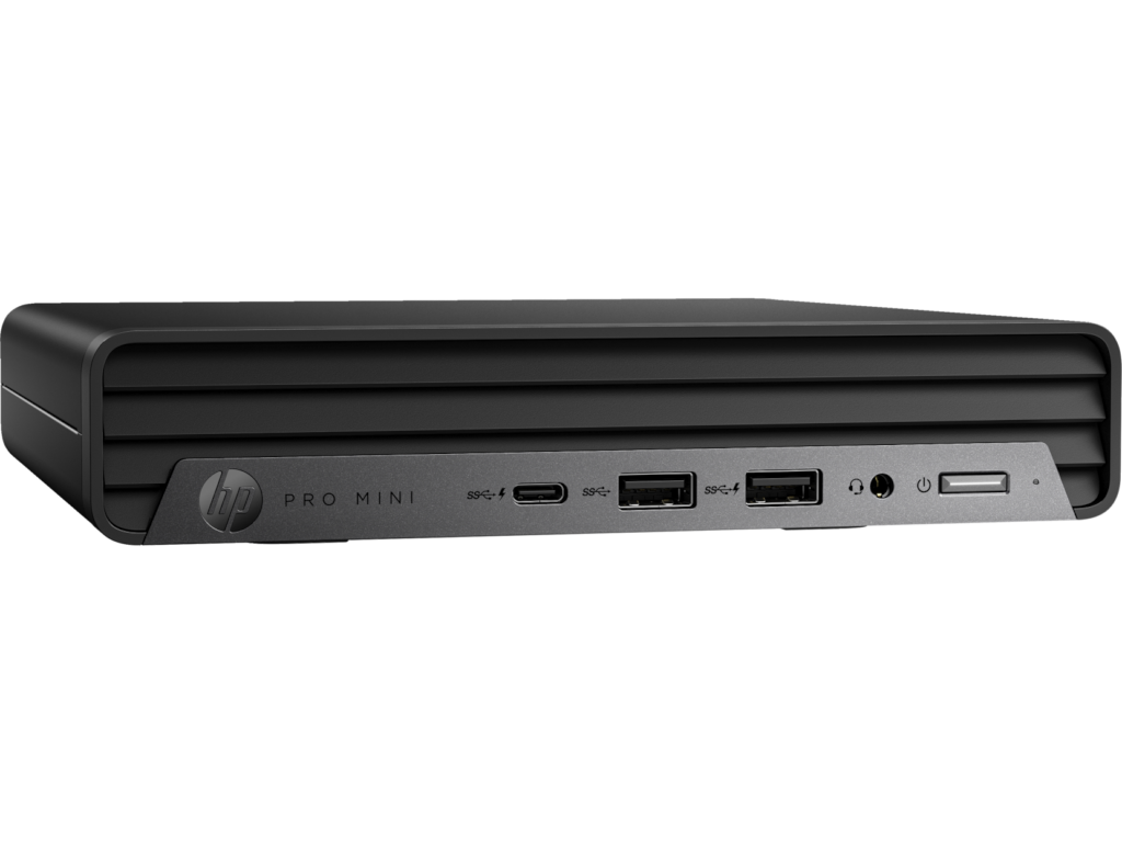 HP Pro Mini 400 G9 kompaktni računar sa standom i periferijama