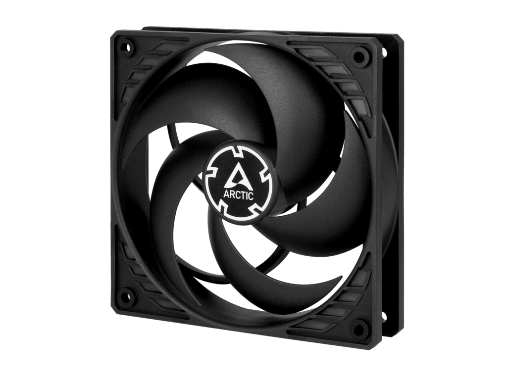 Arctic P12 Silent Fan 120mm - crni ventilator sa 9 lopatica za tiho hlađenje