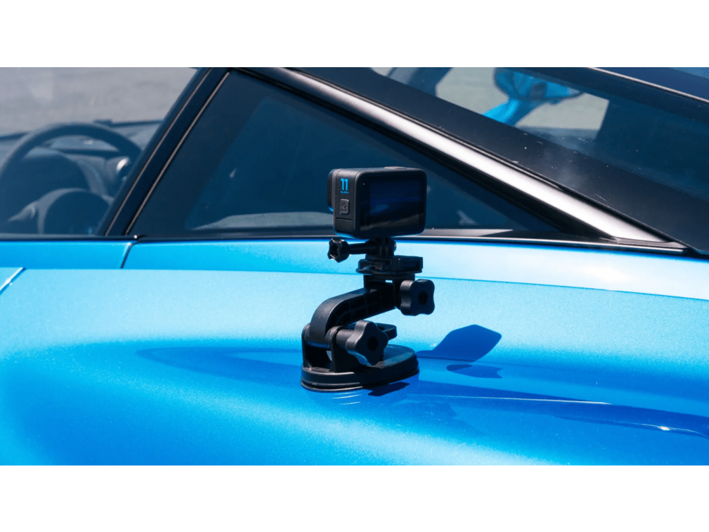 GoPro vakuumski nosač za kamere prikačen na auto staklo