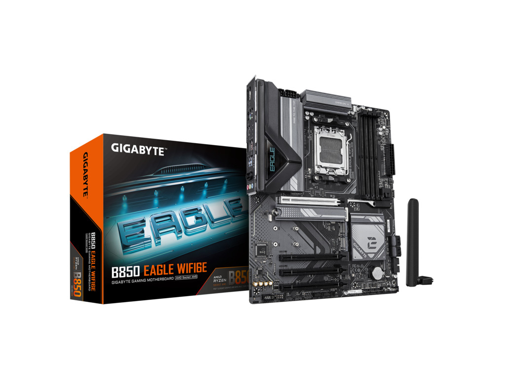 Gigabyte B850 Eagle WIFI6E matična ploča sa AM5 soketom i DDR5 memorijskim slotovima