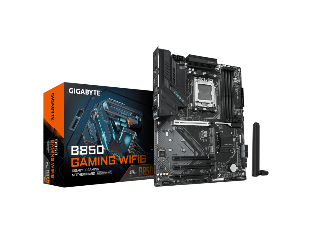Gigabyte B850 GAMING WF6 AM5 matična ploča sa DDR5 podrškom i RGB osvetljenjem