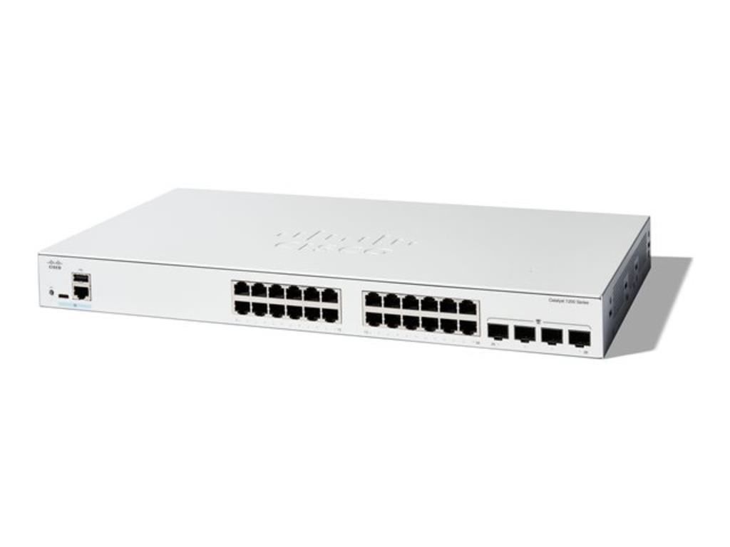 Cisco Catalyst 1200 24-port GE switch sa 4 SFP portovima