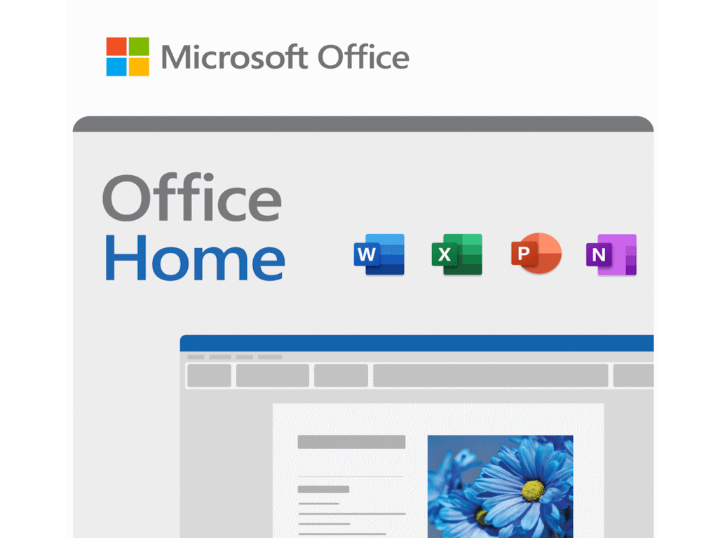 Microsoft Office Home 2024 paket softvera sa logom