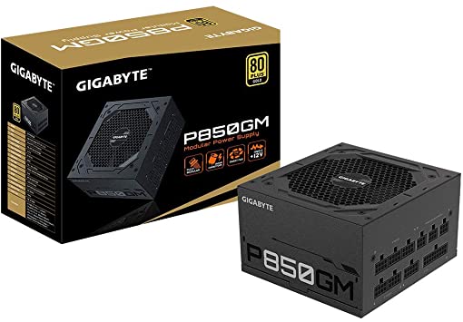 Gigabyte PSU 850W Gold Modular napojna jedinica sa oznakom 80+ GOLD i modularnim kablovima