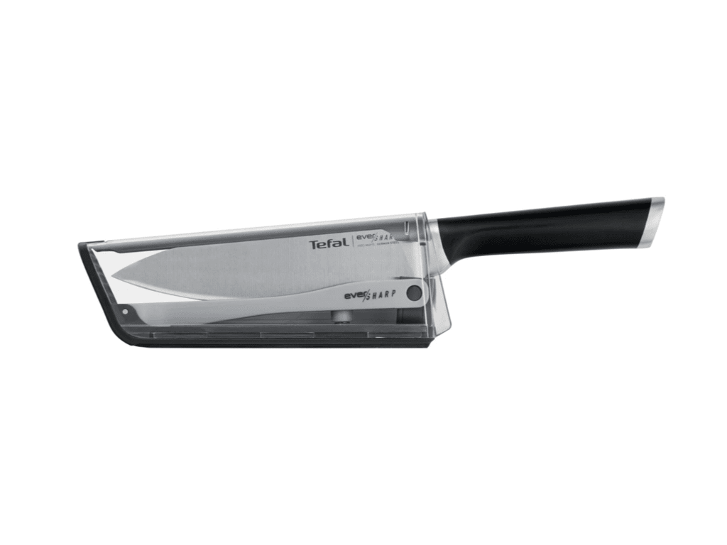 Tefal Ever-Sharp samooštrući nož sa drškom i metalnim sečivom