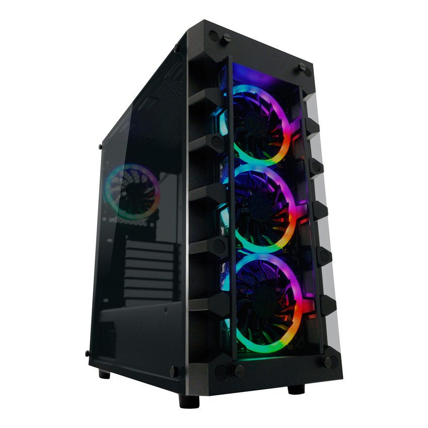 LC-Power Gaming 709B Solar System X ATX kućište sa LED osvetljenjem i prozirnim bočnim panelom