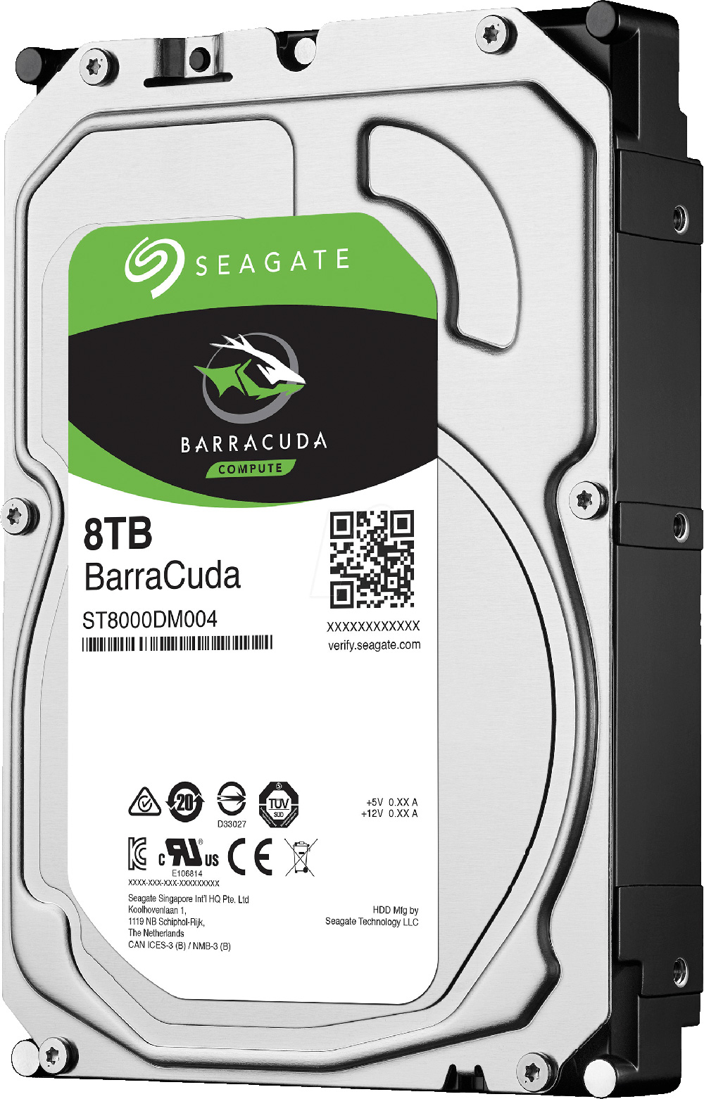 Seagate BarraCuda 8TB HDD sa SATA3 interfejsom i 256MB keš memorije