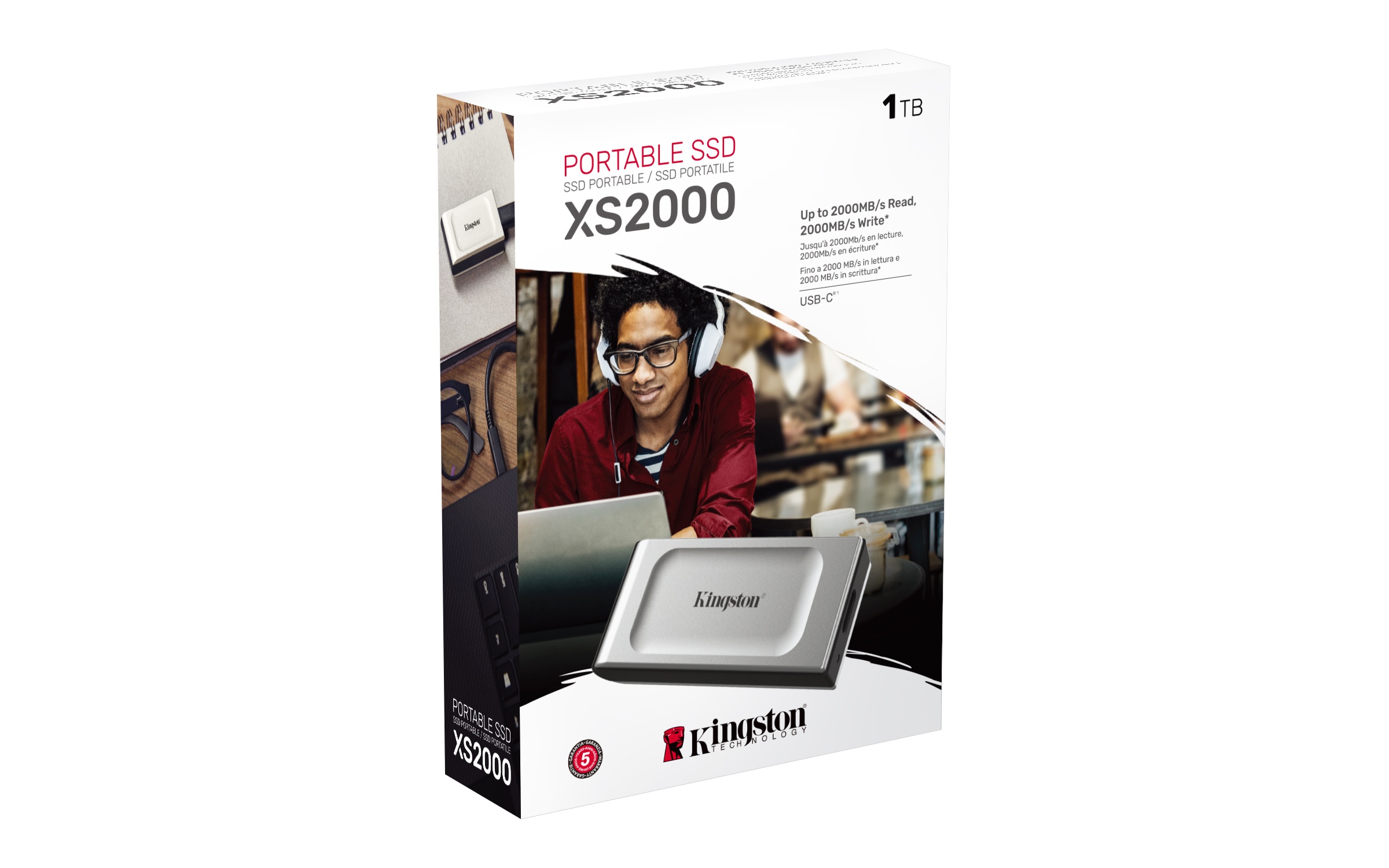 Kingston XS2000 1TB USB-C eksterni SSD disk sa brzinom od 2000MB/s