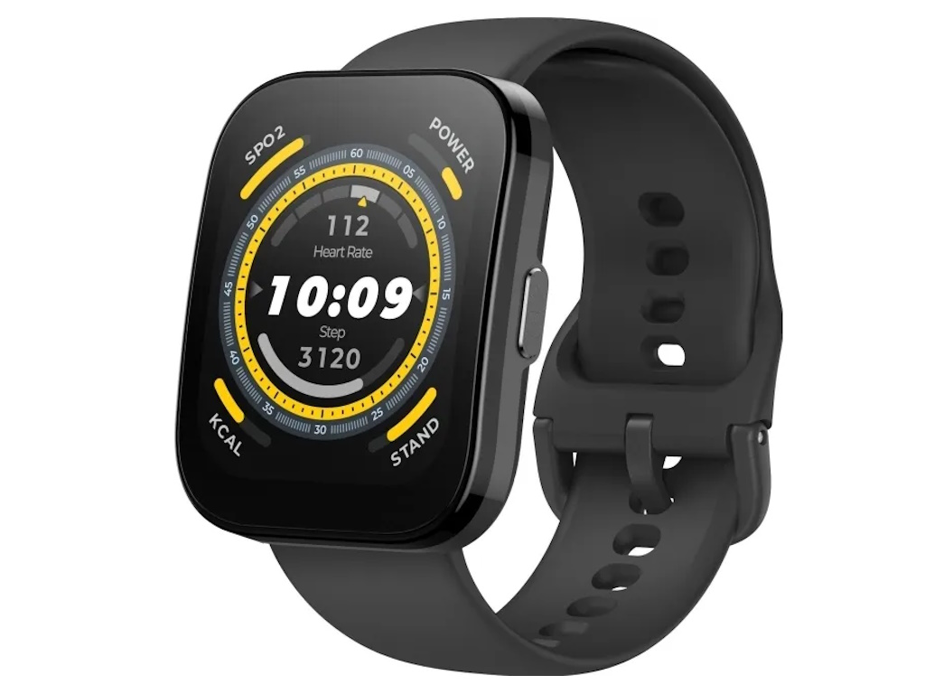 Amazfit Bip 5 Soft Black pametni sat sa crnim kaišem i velikim ekranom