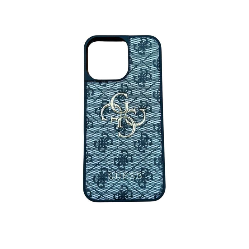 Tamno siva GUESS maskica za iPhone 16 Pro Max