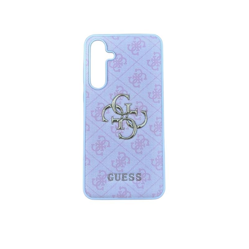 Roza GUESS maskica za Samsung S25+ sa logom brenda