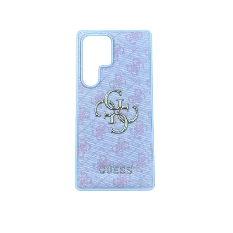 Roza GUESS maskica za Samsung Galaxy S25 Ultra sa logom brenda