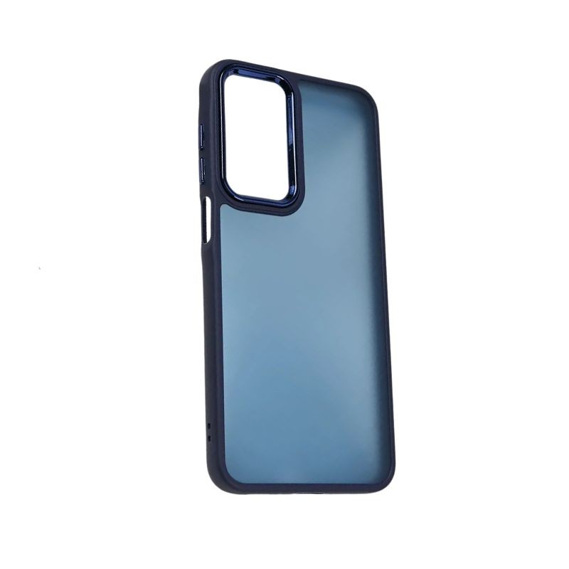 Plava silikonska maska Frame za Samsung S25