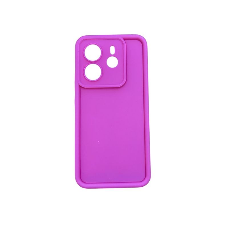 Roza silikonska maska za Xiaomi Redmi Note 14