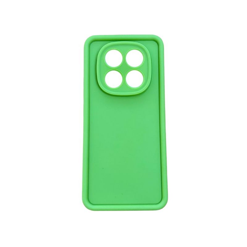 Zelena silikonska maska za Xiaomi Redmi Note 14 Pro