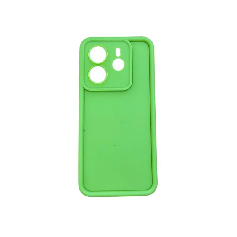 Zelena silikonska maska za Xiaomi Redmi Note 14