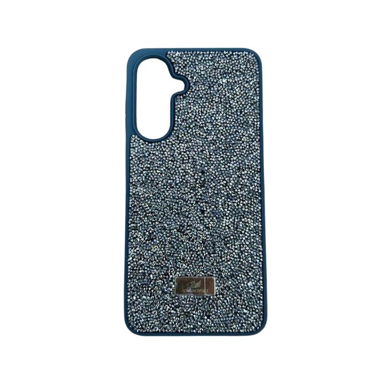 Srebrna Swarovski maskica za Samsung A36 sa kristalima