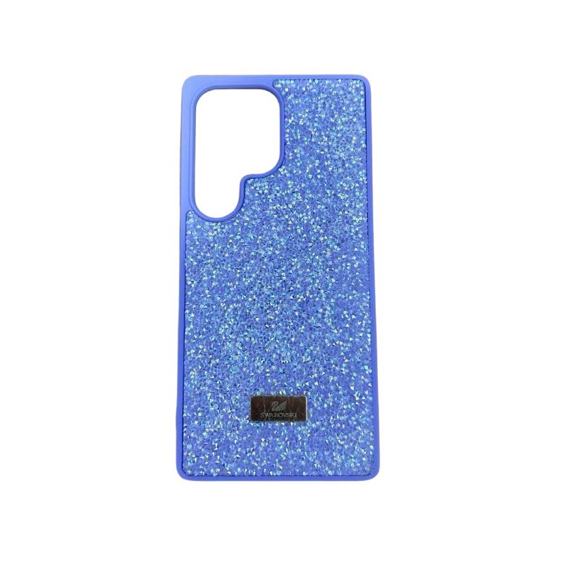 Ljubičasta Swarovski maskica za Samsung S25 Ultra sa kristalima