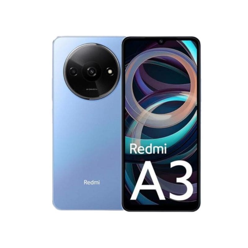 Xiaomi Redmi A3 mobilni telefon u plavoj boji sa ekranom od 6.71".