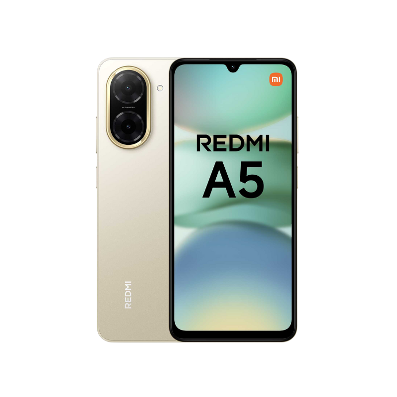 Xiaomi Redmi A5 Gold pametni telefon sa velikim ekranom i zlatnim kućištem