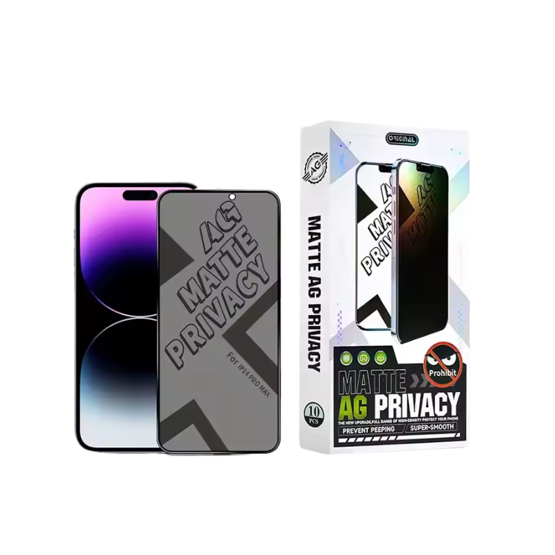 Zaštitno staklo za iPhone 13/13 Pro AG Matte Privacy sa mat završnom obradom