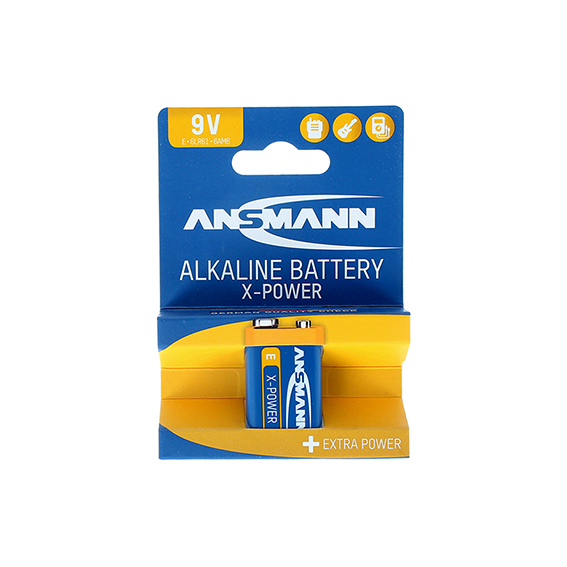 AN Bat 9VPP3 1/1 HQXP Alkalna