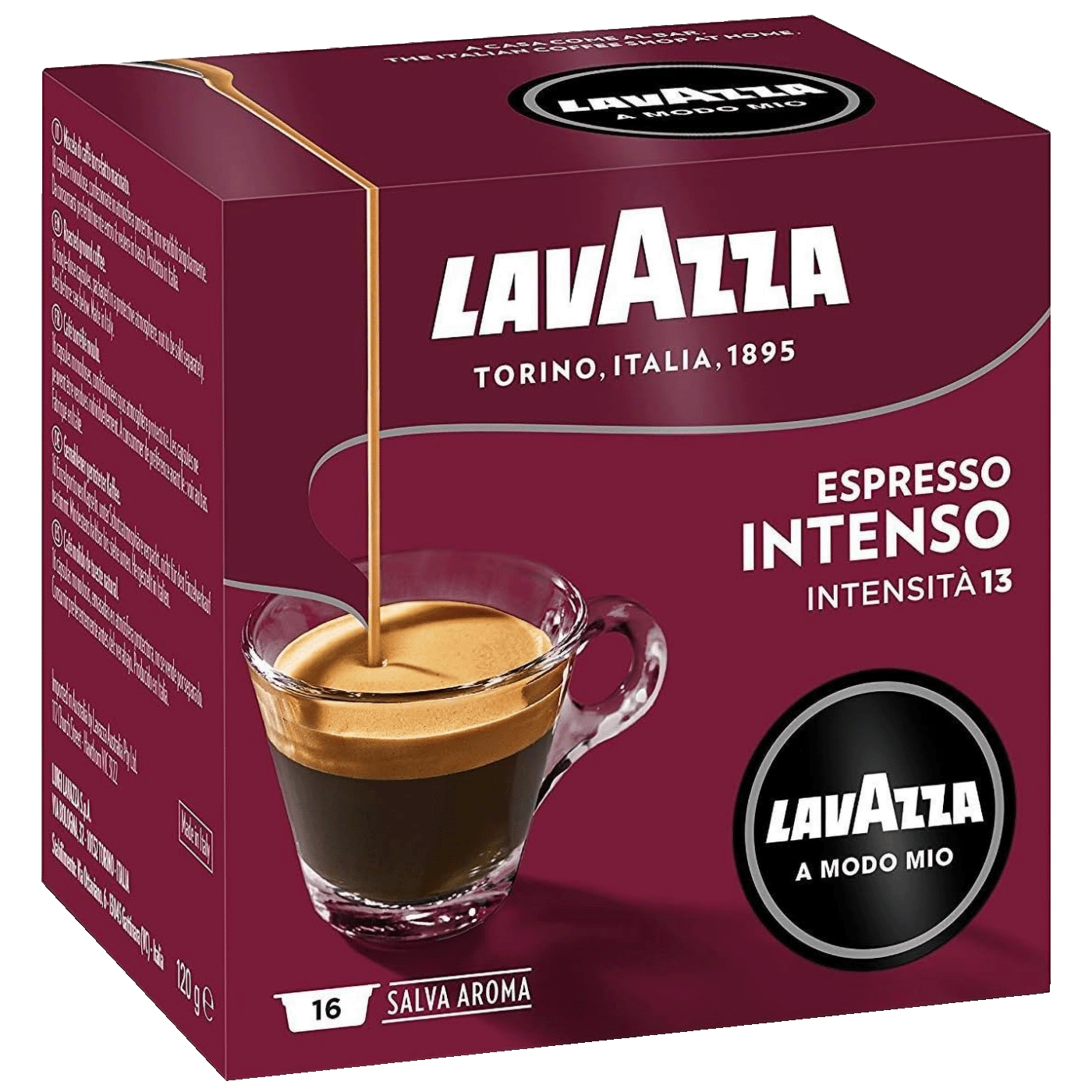 Lavazza Kapsule Intenso A Modo Mio, 16/1 - PT00655