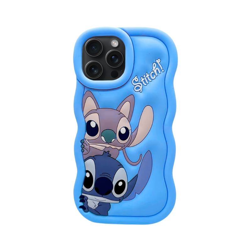 Silikonska maska Stitch Samsung A16 Plava