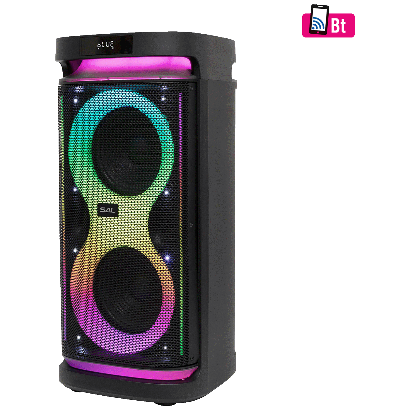 SAL Zvučnik bežični, Bluetooth , FM radio , KARAOKE, 160W - PAR2400BT