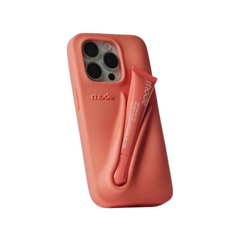 Iphone 13/14/15 Rhode Lip Case Bordo
