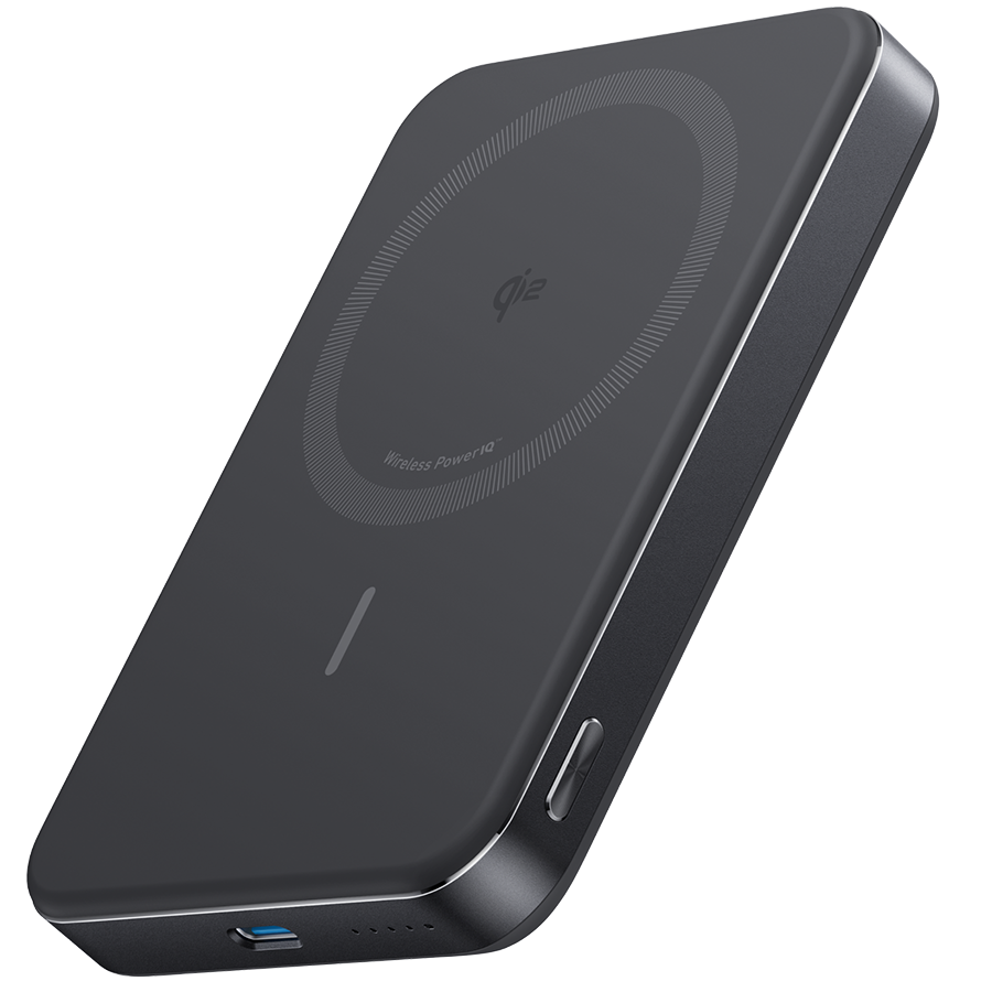 Anker MagGo Power Bank (10K, Magnetic Wireless) Black