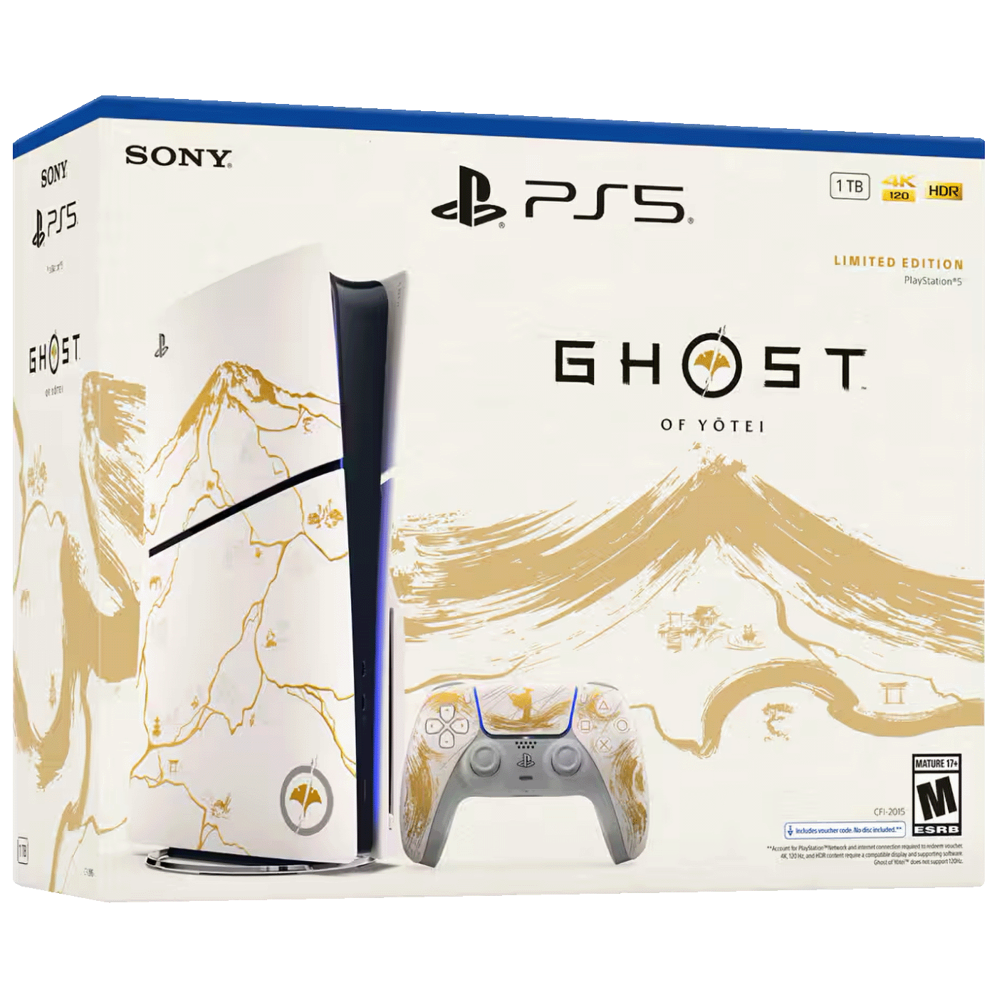 Sony Igraća konzola Play Station 5 + Ghost of Yōtei Gold Edition - PS5 Ghost of Yotei Gold Edition