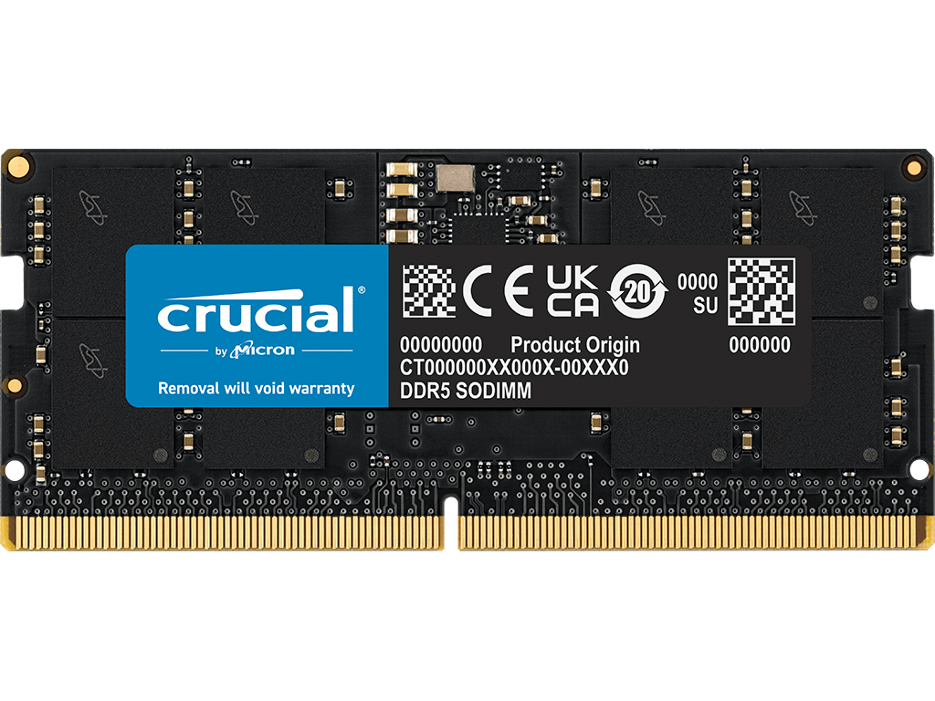 Crucial DDR5 16GB SODIMM 4800