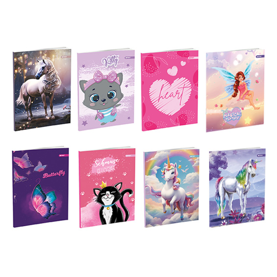 TTS Sveska PR A5 MP LA Girls 52L