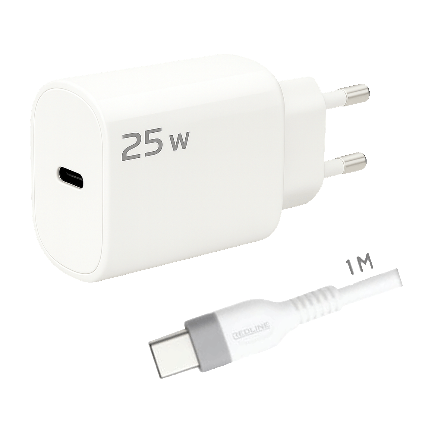 REDLINE Punjač sa USB-C kablom, 25W - G25C+CC-1M