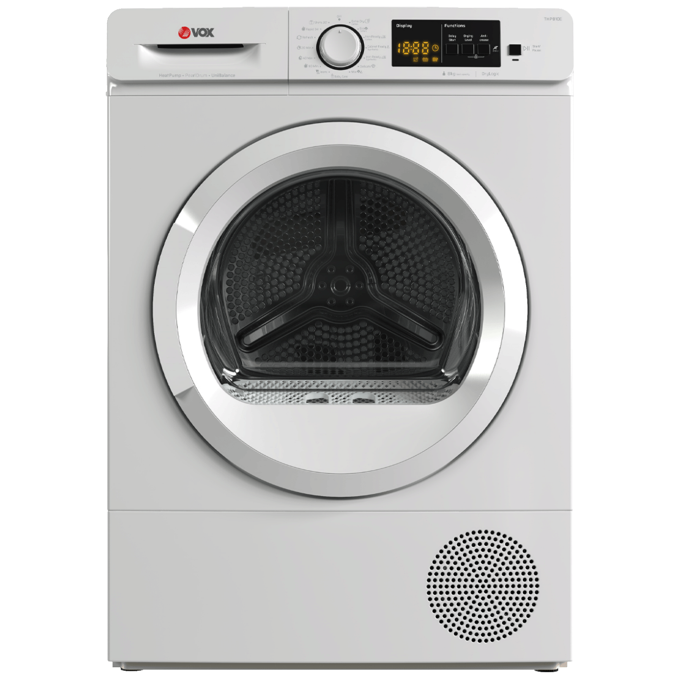 VOX Mašina za sušenje veša sa toplotnom pumpom, kapacitet 8kg, E - THP-810E
