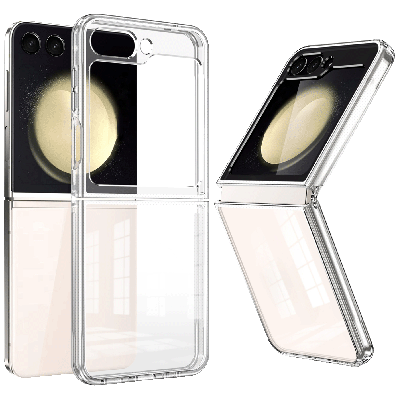 NN-Su Maska za Samsung Z Flip4, 5G, Transparent - Galaxy Z Flip4 Phone Case