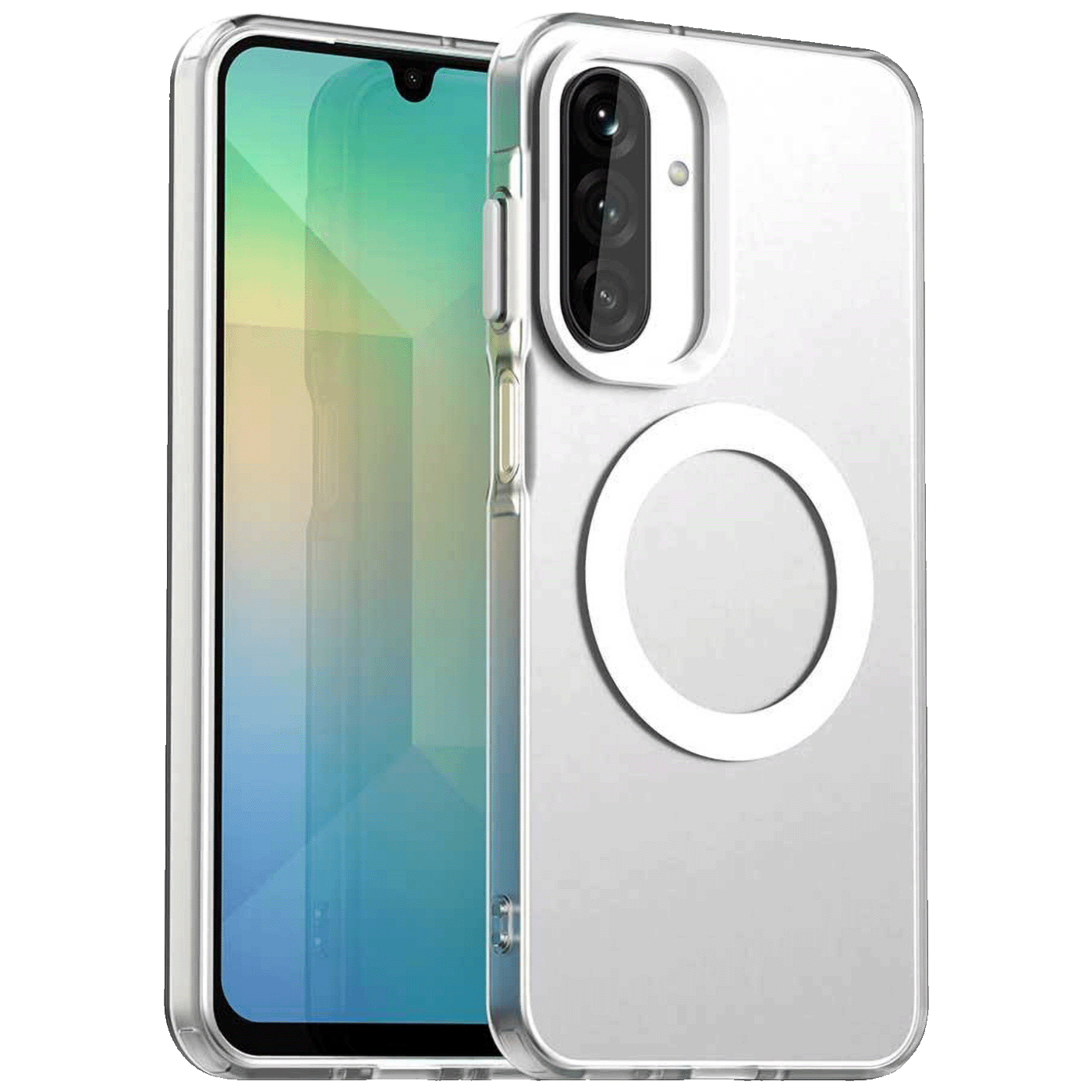 NN-Su Maska za Samsung A17 4G, MagSafe, Transparent - Galaxy A17 4G MagSafe Phone Case